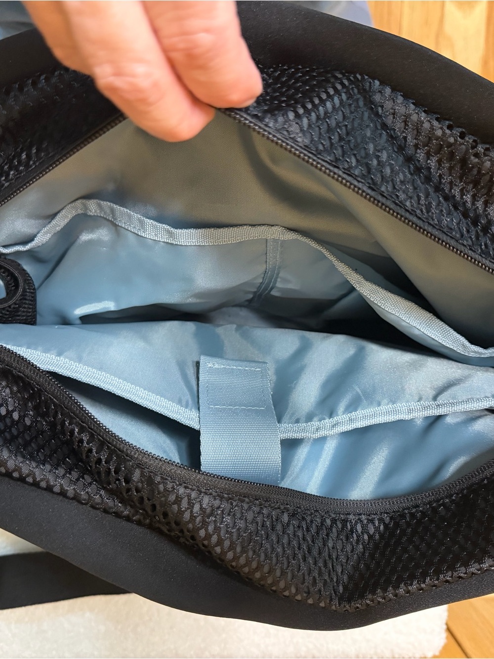 adidas Black Tote with Contrasting Rope Handles - Picture 5 of 12